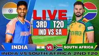  Live: India vs South Africa, 3rd T20 Match Score & Commentary | Live Cricket Match IND vs SA