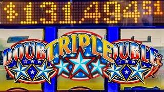 Chasing Monster Jackpot Old School Triple Double Stars Classic Slot