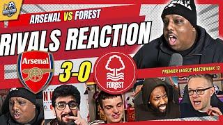 ARSENAL RIVALS & HATERS FUMINGREACTION TO ARSENAL 3-0 FOREST | 24/25 PREMIER LEAGUE