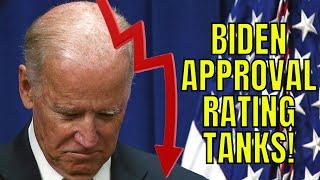 Joe Biden's Approval Rating TANKS To Pathetic 33% As Inflation Hits Record High