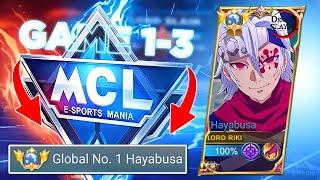 GLOBAL HAYABUSA [GAME 1-3] MCL FINALS CHAMPION GAMEPLAY