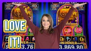 Slot Bonus Jackpots! We Flipped the Big Gold Pig! Do Fat Pigs = Big Bucks?