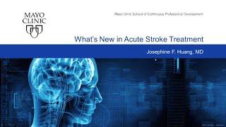 Acute Stroke Management by Josephine F. Huang, MD | Preview