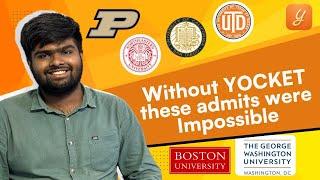 Received 5 Ambitious Admits as a Fresher: Darshan’s Journey from NIT to Purdue