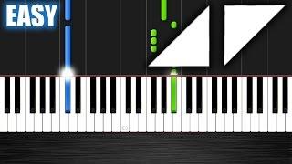 Avicii - The Nights - EASY Piano Tutorial by PlutaX - Synthesia