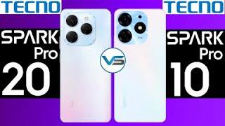 Tecno Spark 20 Pro VS Tecno Spark 10 Pro | Tecno Spark 10 Pro VS Tecno Spark 20 Pro