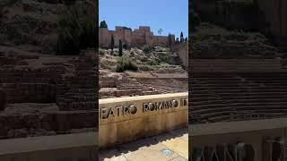 Roman theatre in Malaga! #spaintravel #travelfamily #travelblog #malaga #españa #andalusia