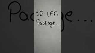 12 lpa package