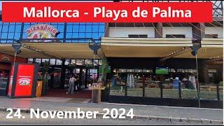 Playa de Palma| Mallorca️ | Ballermann  |  VLOG 24.11.24 |