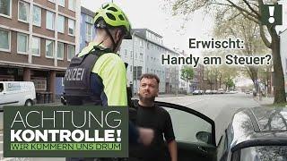 Handy am Steuer  Das wird TEUER! Gefahr im Straßenverkehr! | Achtung Kontrolle