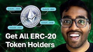 Get All ERC20 Token Owners in Just 1 API Call - Full Tutorial