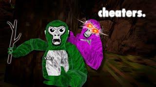 Cheaters Are EVERYWHERE!! | Stick Justice | Gorilla Tag V3 (Ape Land)