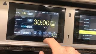 Miwe Oven Aero - HOW TO FIND AUTO  CLEAN AND CLEAN FINCTION