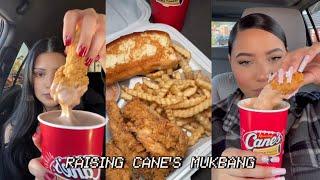 raising cane's mukbang asmr