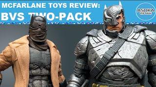 McFarlane Toys DC Multiverse Review: Batman v Superman Knightmare & Armored Batman | Asoka The Geek