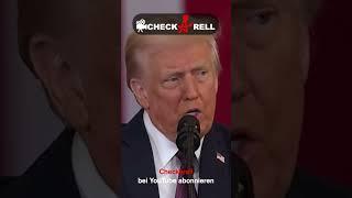 President Donald Trump: "There are only TWO GENDERS...male and female!" ++ Checkarell checkt NY News