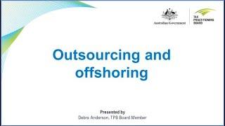 Outsourcing & Offshoring