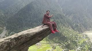 At the top of the dangerous rock describing about the surrounding location