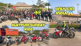 IGATPURI SUNDAY RIDE | R1 15th ANNIVERSARY ONLY 6 IN INDIA   | #benelli600i #r1 #igatpuri