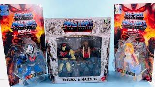 Masters of the Universe Origins Evil Horde HORDAK & GRIZZLOR Sketch Book Series Video Review