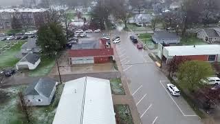 DJI Mini 3 Drone in 20 to 30 mile an hour wind and snow