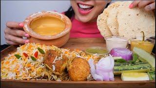 INDIAN FOOD *NOT USING MY HANDS (ASMR EATING SOUNDS) NO TALKING | SAS-ASMR