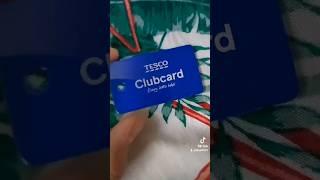 OLD TESCO CLUBCARD VS NEW CLUBCARD.