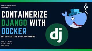 Containerize Django Backend Server with Docker - Full stack Development Tutorial