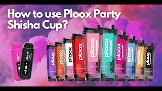 How to Use Ploox Shisha Party Cup?  Drink, Smoke and Go #shisha #hookah #coffee #drink