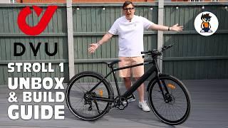 NEW DYU Stroll 1 Electric Bike - Unbox and Build Guide