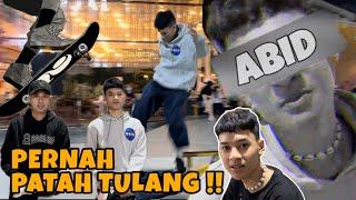 BELAJAR SKATEBOARD BARENG ABID MAMA LELA TEAM