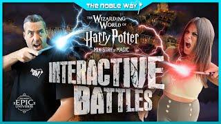 Epic Universe: Wand Battles, Visual Effects, & Interactive Attraction Coming to Ministry of Magic!