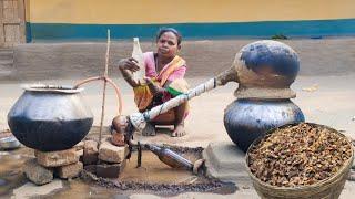 mahua wine making at home | how to make mahua daru at home | wine | strong wine | village cooking