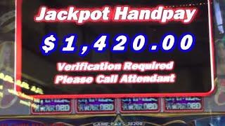 $1420 BIG WIN! SLAYING The Swordsman Slot Machine in Blackhawk CO