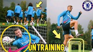 Chelsea inside training 