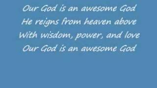 Awesome God - Rich Mullins w/ Lyrics