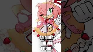 Coloured Line Art Tutorial!