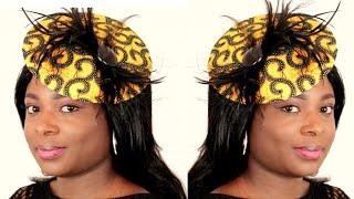 How to Make a Fascinator Headpiece // DIY Fascinator Hat with Headband // No sewing project ideas