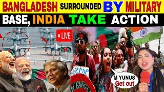 INDIAN ARMY WILL DESTROY BANGLADESH IN 12 HOURS, MILITARY BASE SURROUNDED FROM ALL SIDES