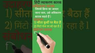 कारक के प्रकार//कारक के भेद// कारक का अर्थ//Ctet/Uptet/Super tet all examination/ @ study 91