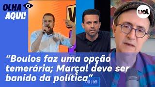 Reinaldo Azevedo: Boulos faz opção temerária ao aceitar sabatina; Marçal deve ser banido da política