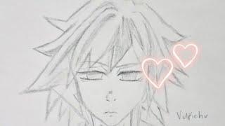  Speed Drawing Giyu Tomioka  Demon Slayer 