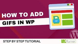 How To Add Gifs In WordPress When Using Elementor Page Builder