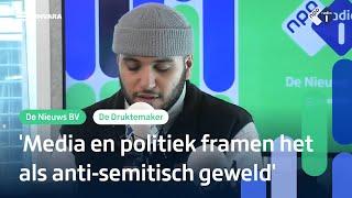 'Israël lapt het recht aan zijn laars en wij praten over hooligans' | De Druktemaker | NPO Radio 1