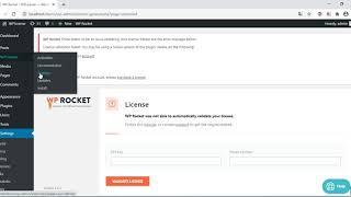 How To activate WP Rocket plugin (Free)