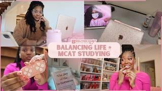 How I Balance Life & Studying for the MCAT! | Post Grad Pre Med | Becoming Dr. Brelynn