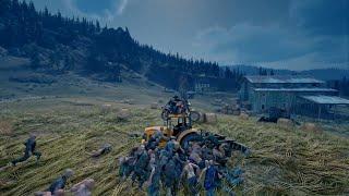 Horde From Tractor Top ?!