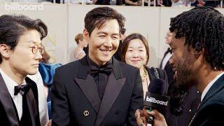 Lee Jung Jae On How He Feels About the Global Success Of 'Squid Game' & More | Golden Globes 2025