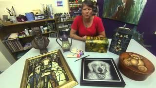 Ep 001. Introduction to Decorative Painting with Cheryl, Wood Be Crafty