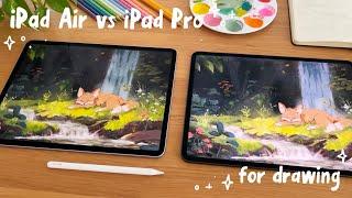  NEW iPad Air vs iPad Pro for Drawing, PROCREATE and Artists - Which Should You Choose?